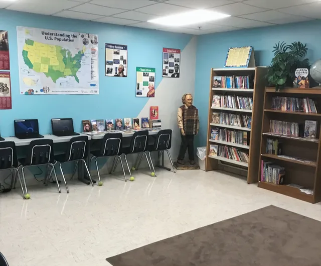 A classroom at Seekonk Christian Academy