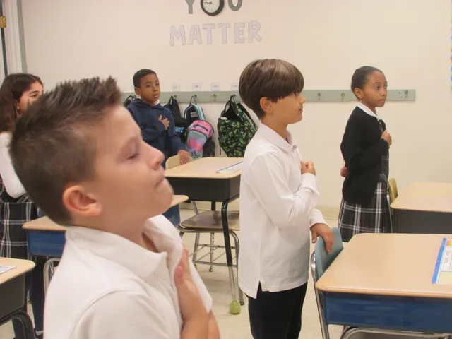 Students engaged in a lesson at Seekonk Christian Academy